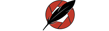 de logo van de website DarkFeathersStudio voor bedrijfsvideo, productvideo en social media content