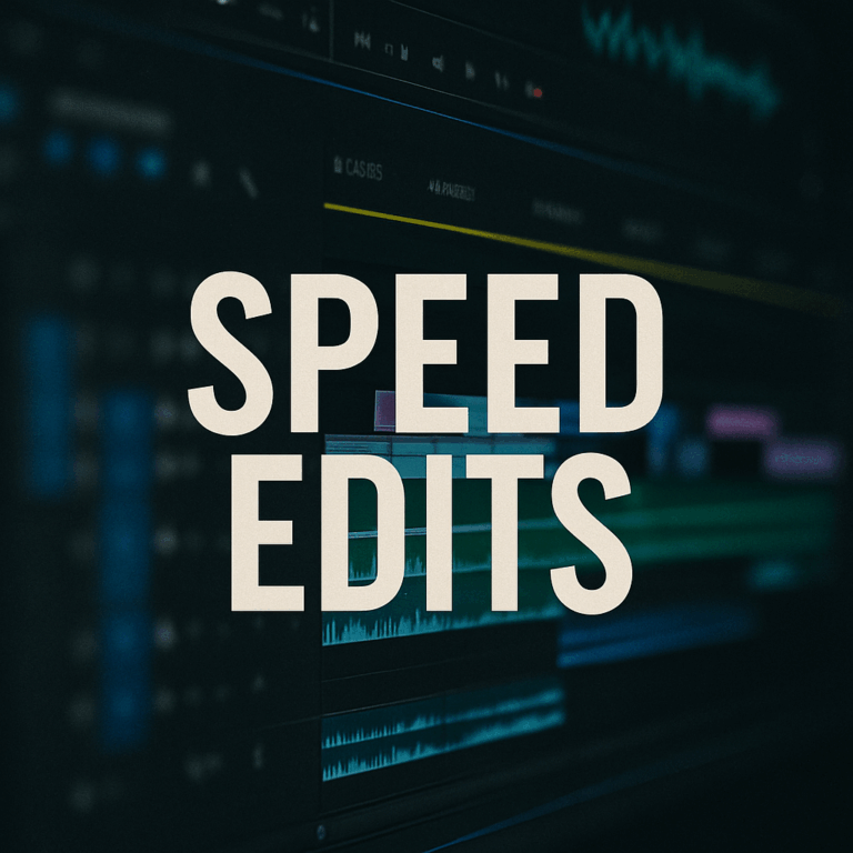 thumbnail voor de Speed Edits categoriën van mijn bedrijfsvideos
