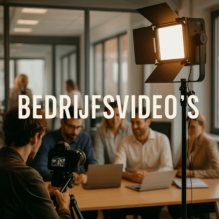 bedrijfsvideo's voor social media content